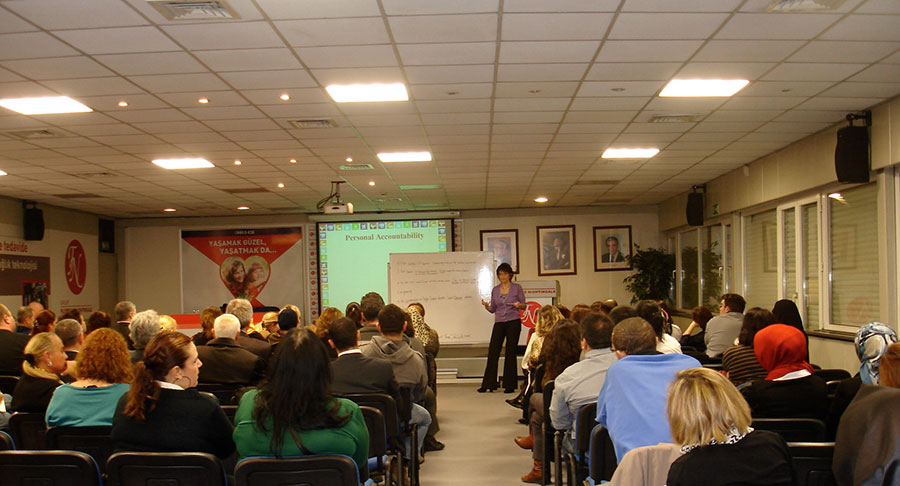 Donna Gaveza-DeMild ile beraber düzenlediğimiz eğitim toplantısı